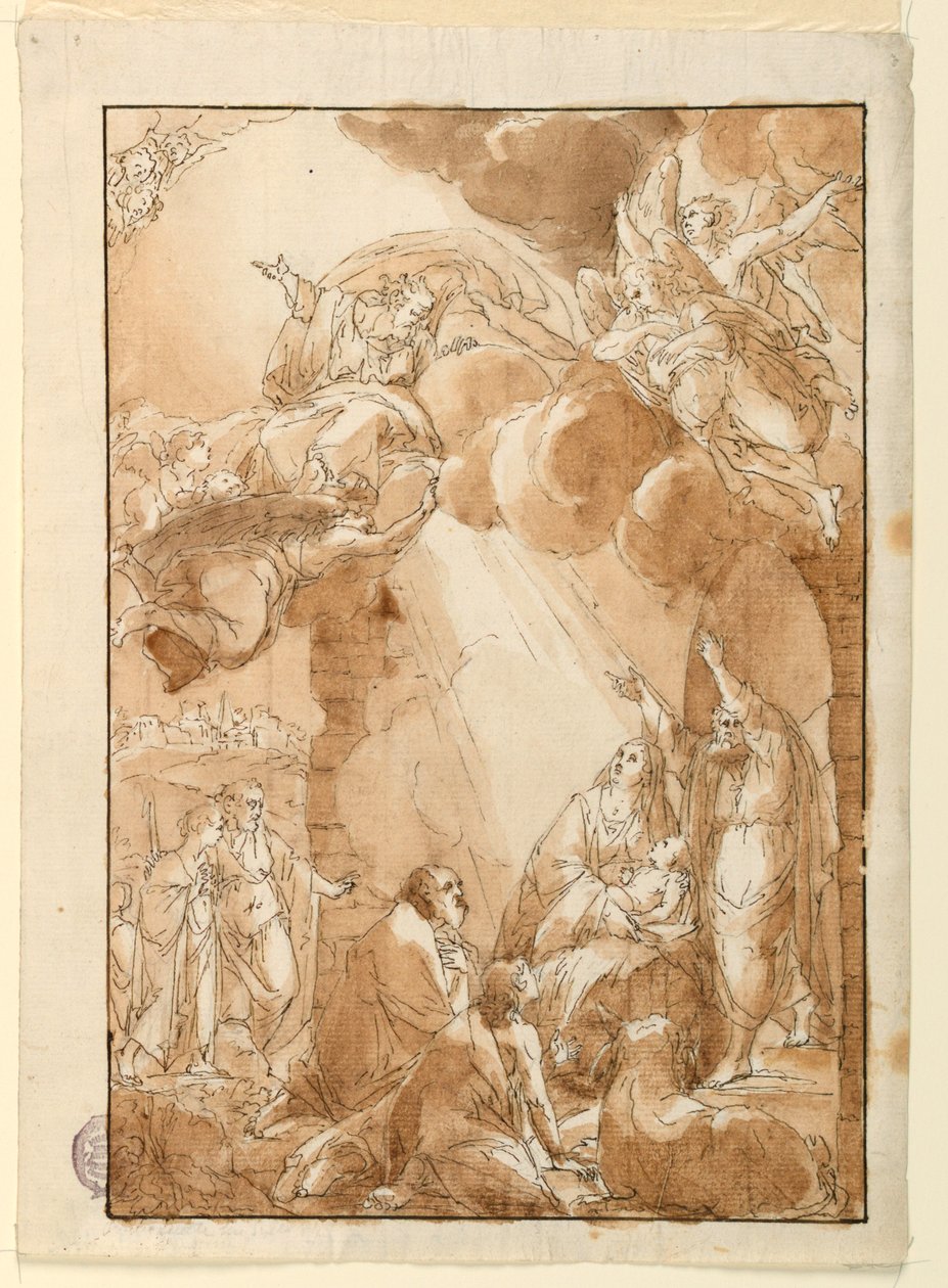 Geboorte van Christus door Antonio Cavallucci