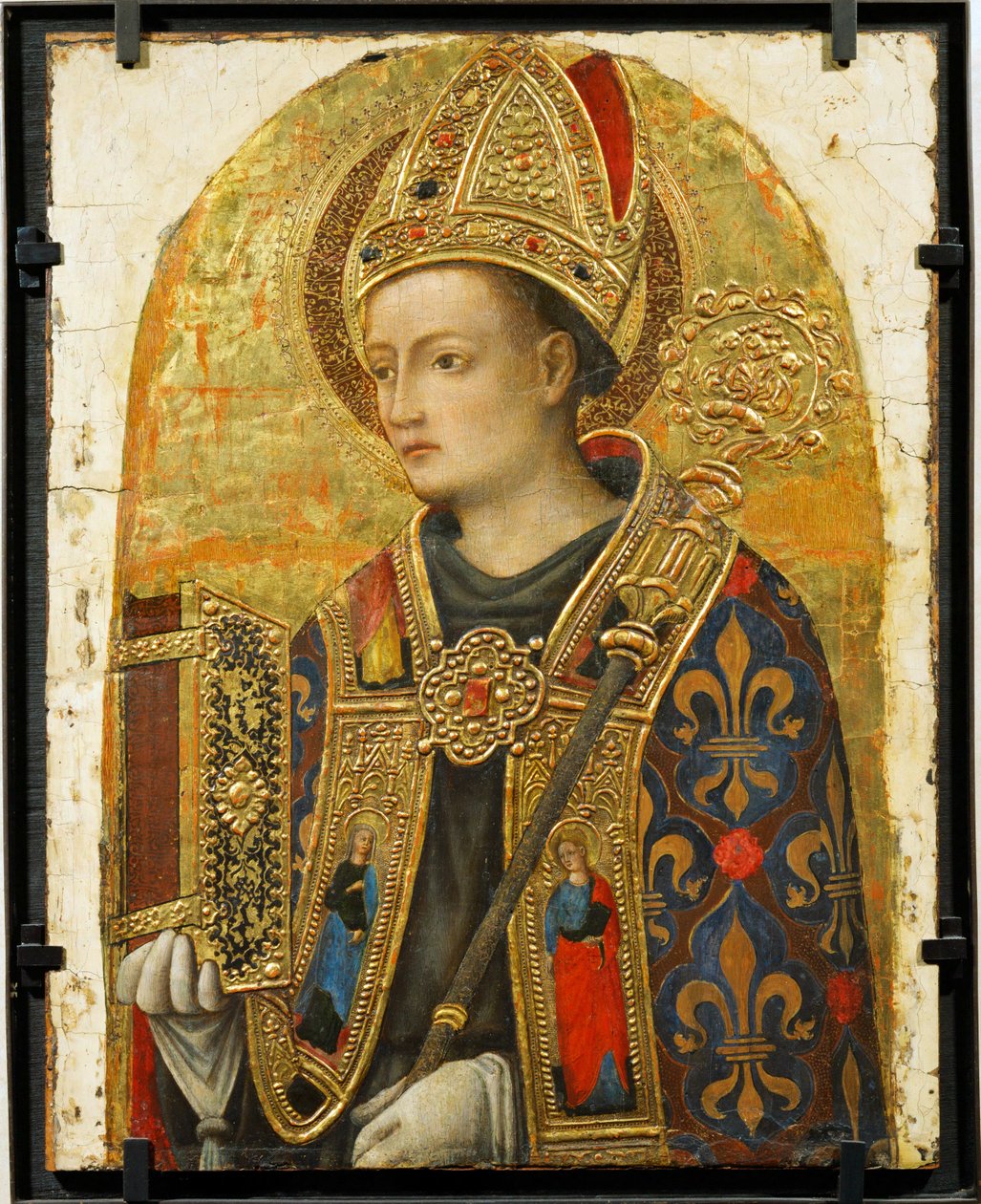 Saint Louis de Toulouse, bisschop van Toulouse, achterneef van koning Lodewijk IX, de heilige ... door Antonio & D