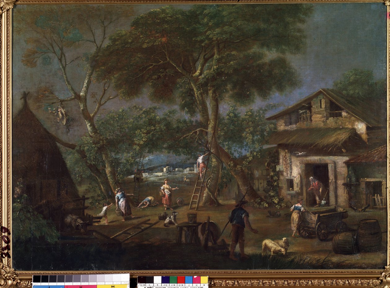 Italiaans landschap door Antonio Diziani