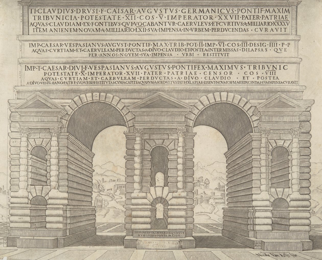 Speculum Romanae Magnificentiae door Antonio Lafreri