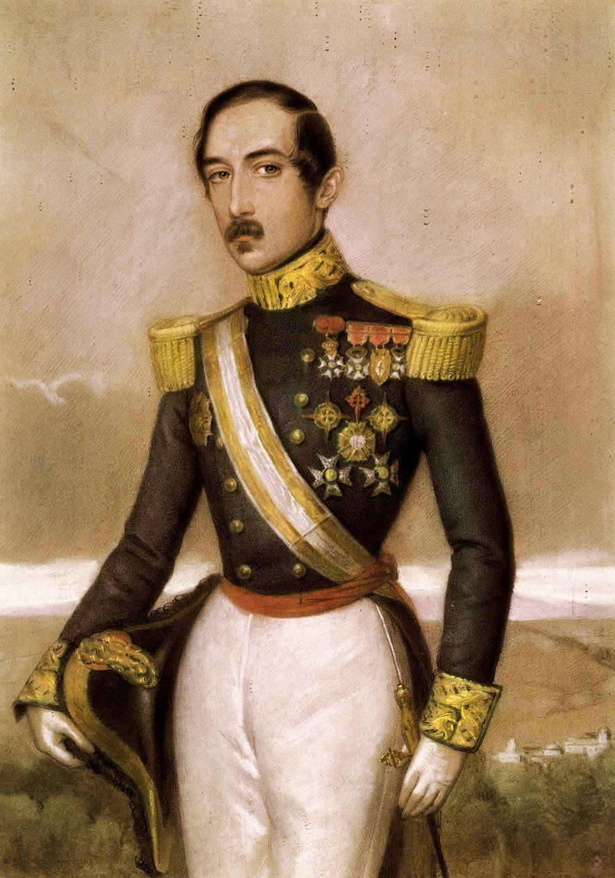 Portret van de militair Manuel Gutierrez de la Concha e Irigoyen (1806-1874) door Antonio María Esquivel y Suárez de Urbina