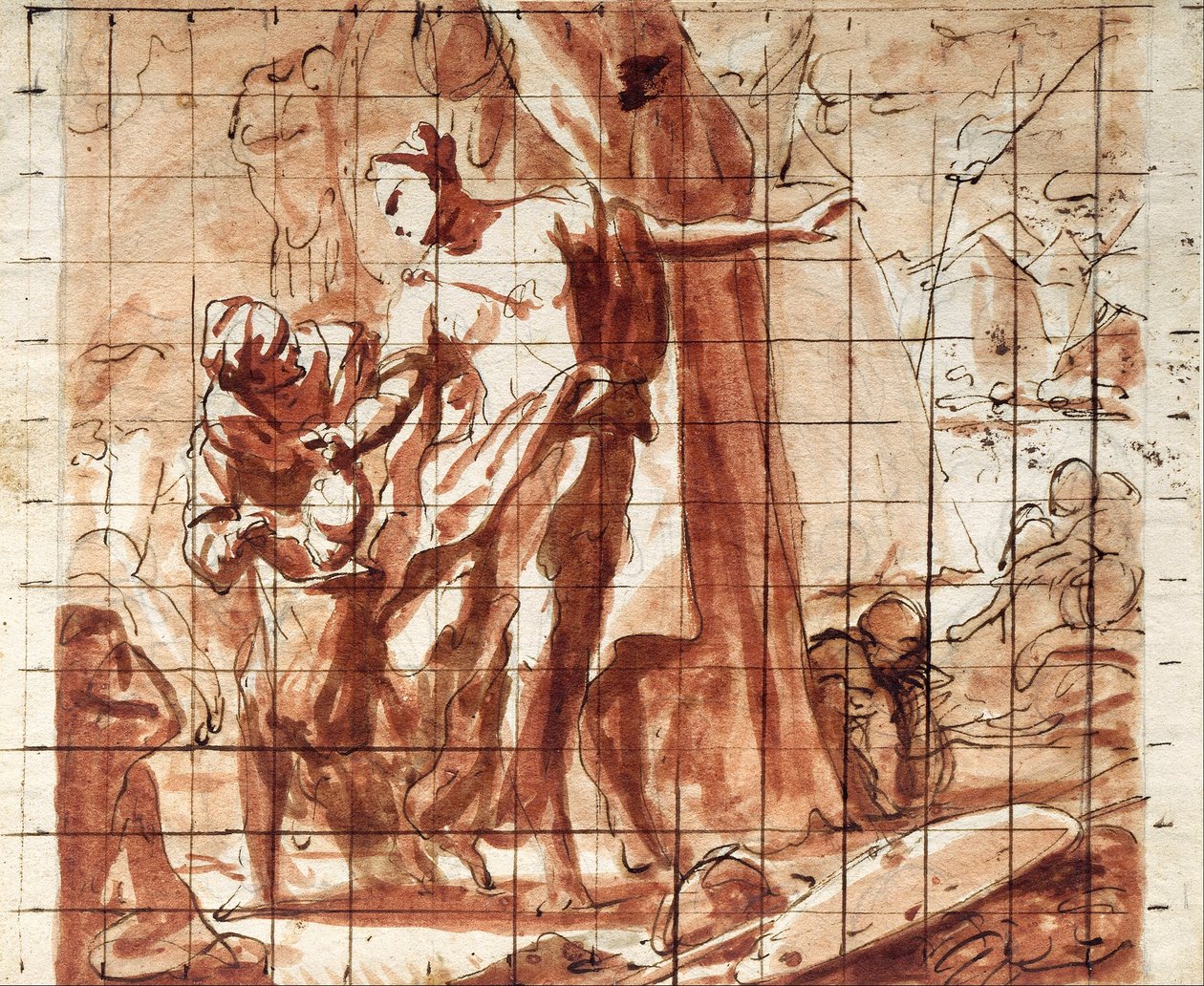 Judith met het hoofd van Holofernes door Antonio Molinari