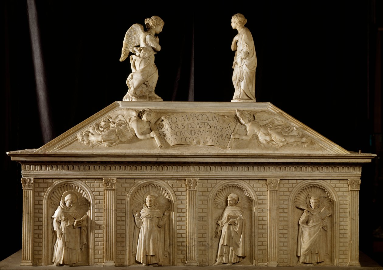 Grafmonument van de Zalige Marcolino Amanni door Antonio Rossellino
