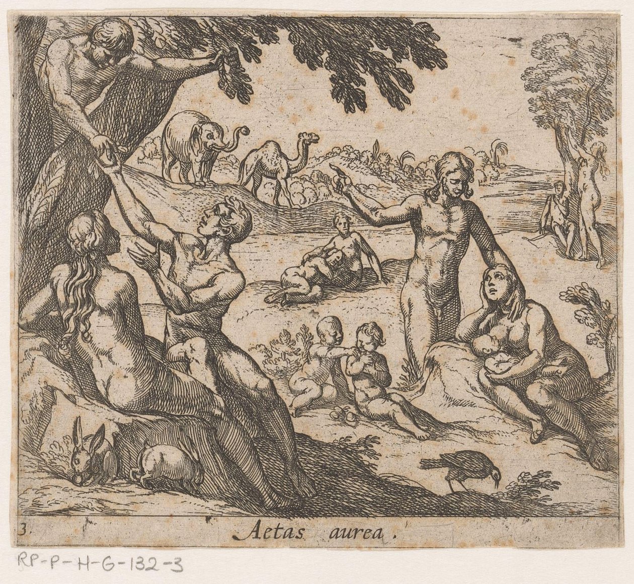 Het Gouden Tijdperk door Antonio Tempesta