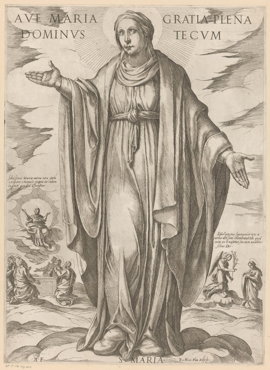 Maria door Antonio Tempesta