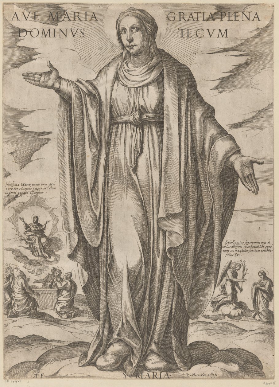 Maria door Antonio Tempesta