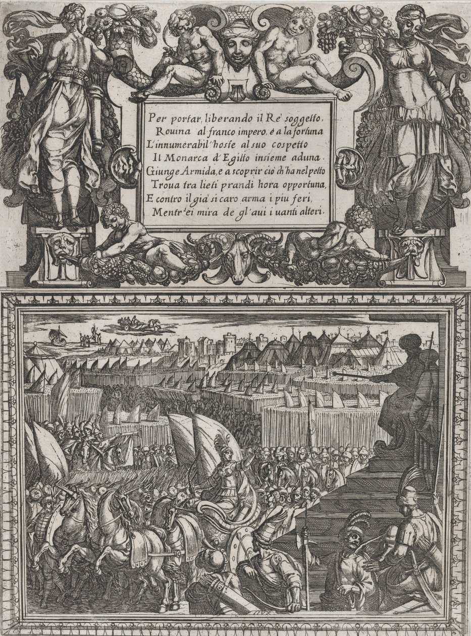Plaat 17: Illustratie bij Canto XVII, uit Torquato Tasso