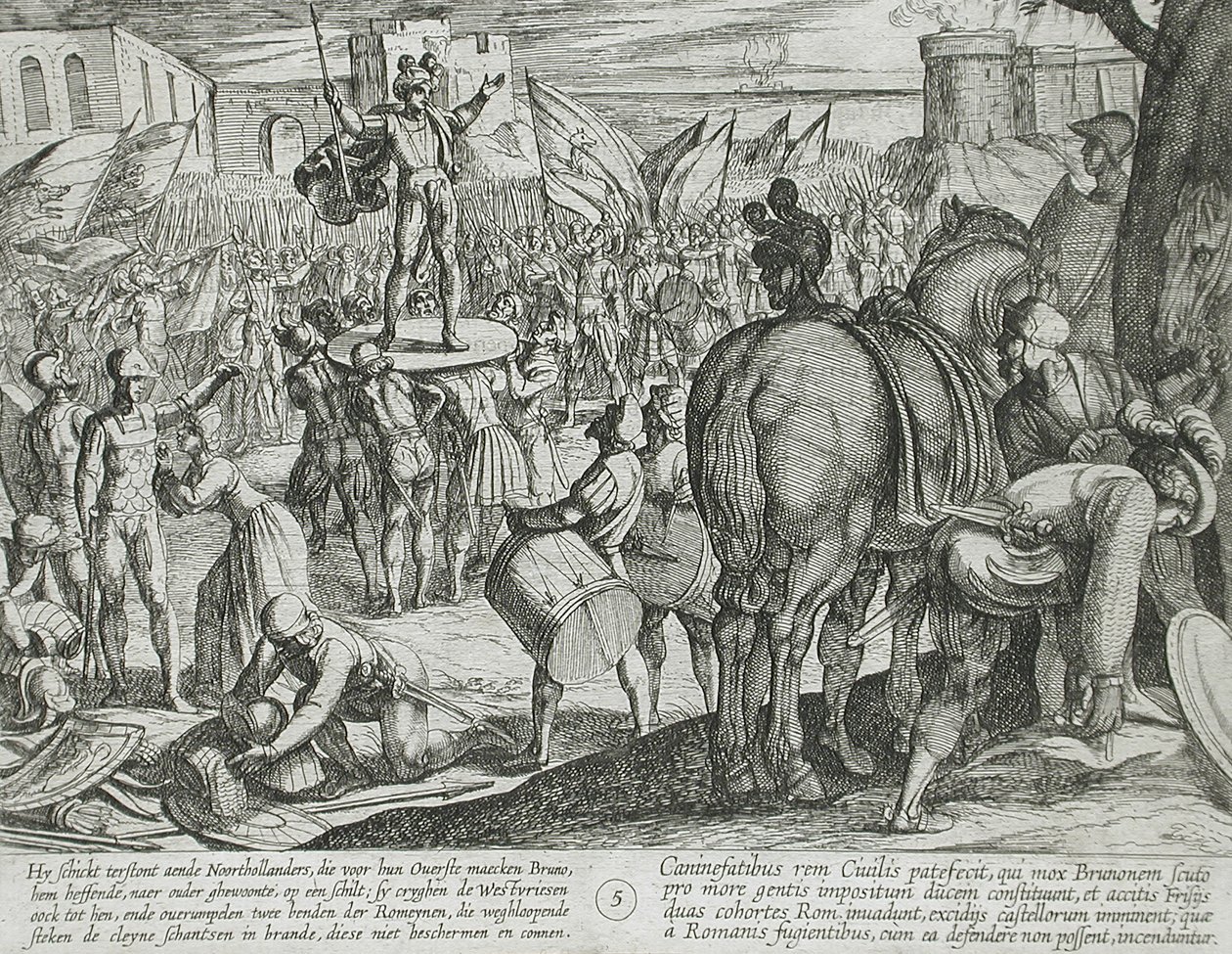 Twee Romeinse eenheden verslagen door Antonio Tempesta