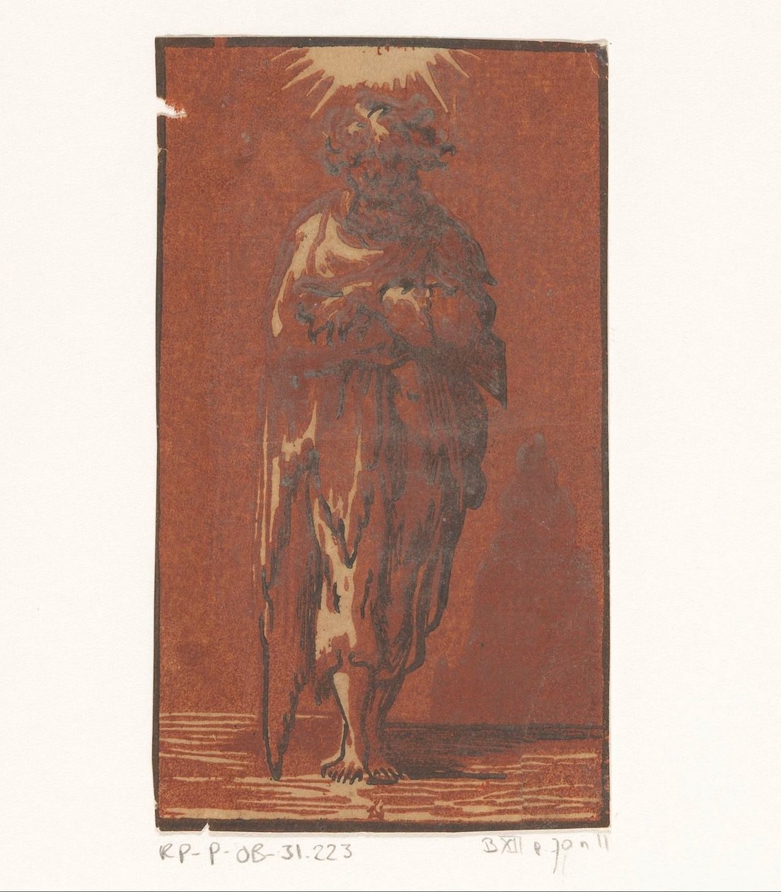 Heilige Judas Taddeüs door Antonio da Trento (attributed to)