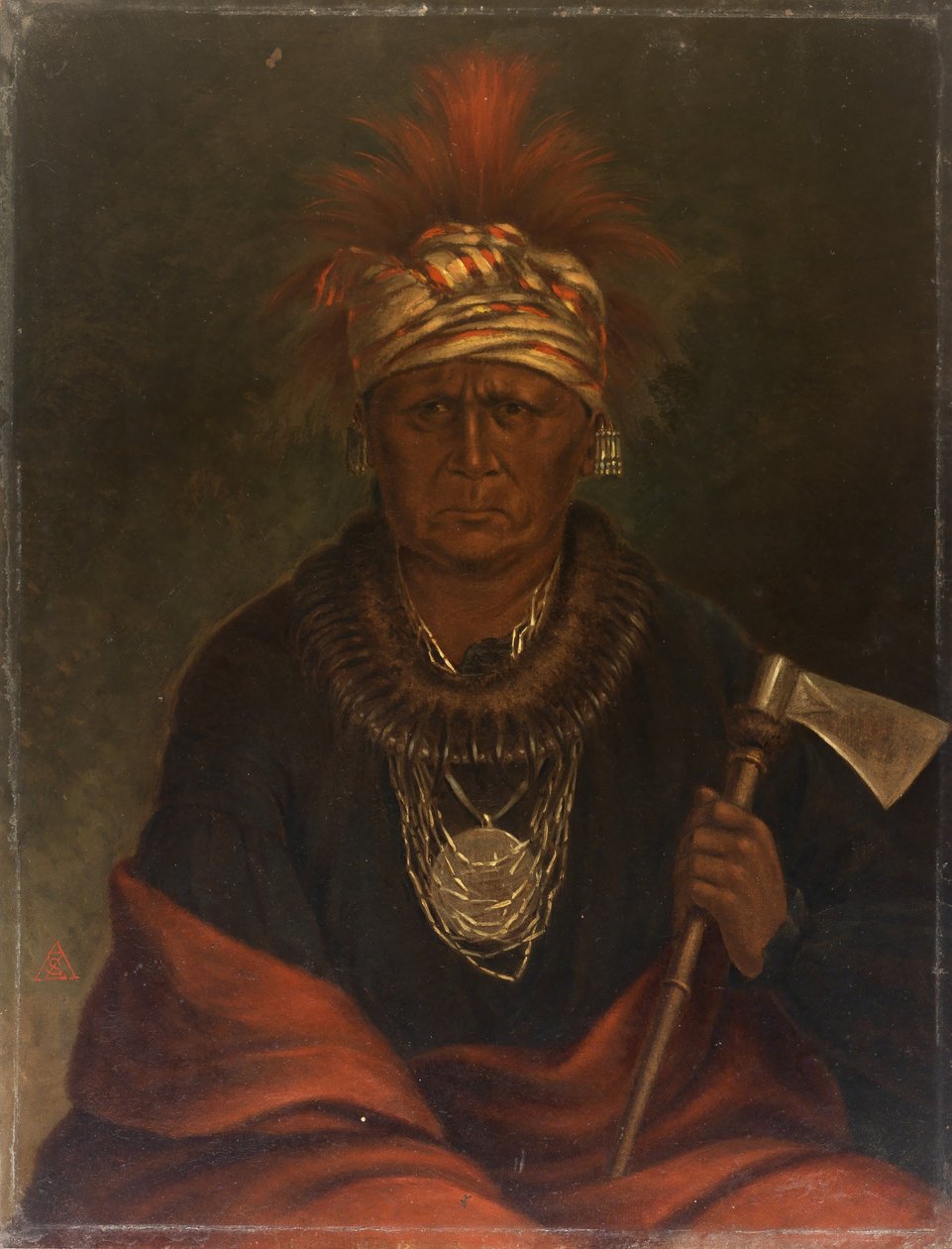 Keokuk (De waakzame vos) door Antonion Zeno Shindler