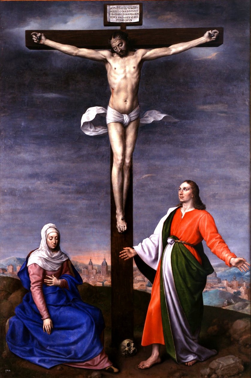 Calvarië door Antonis Mor