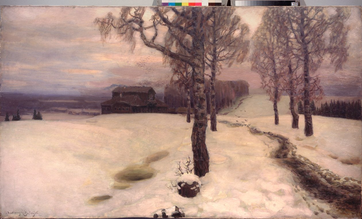 Een vleugje lente door Apollinari Mikhailovich Vasnetsov