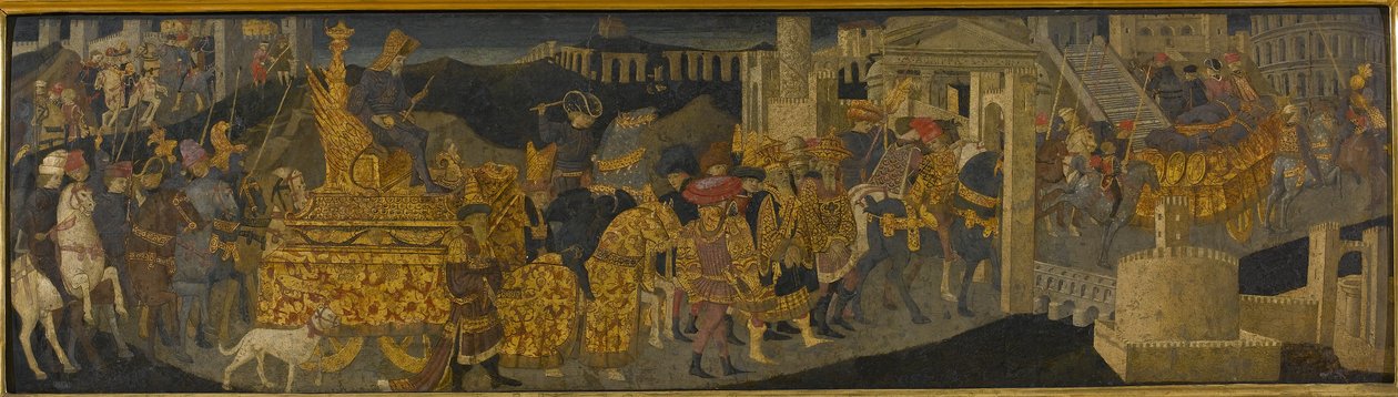 De Triomf van Scipio Africanus door Apollonio (studio of) & Marco del Buono (1402 89)