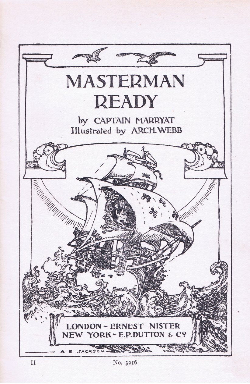 Titelpagina door Archibald Webb