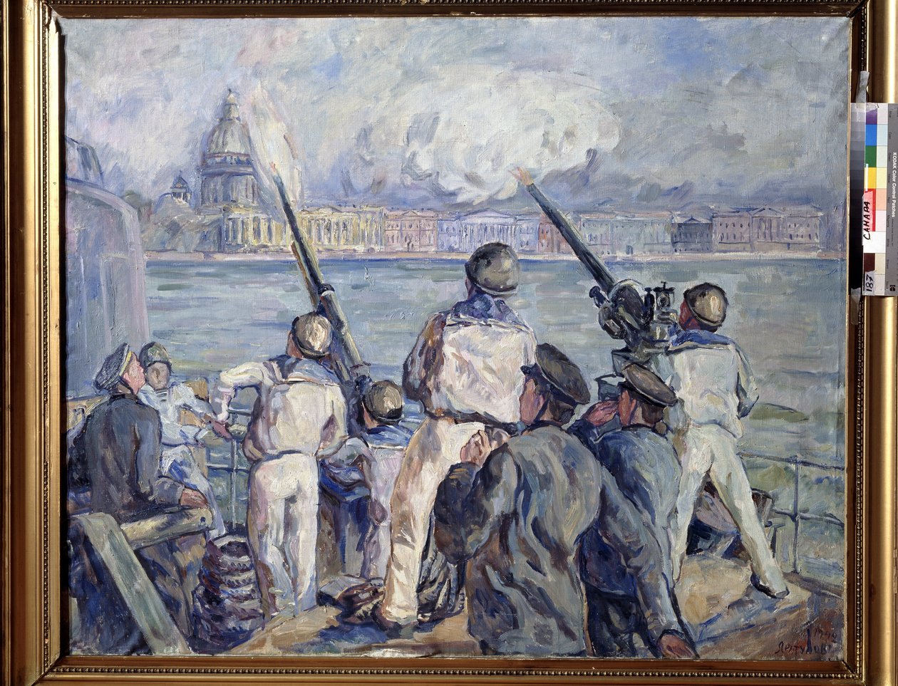 De verdediging van Sebastopol door Aristarkh Vasilievic Lentulov