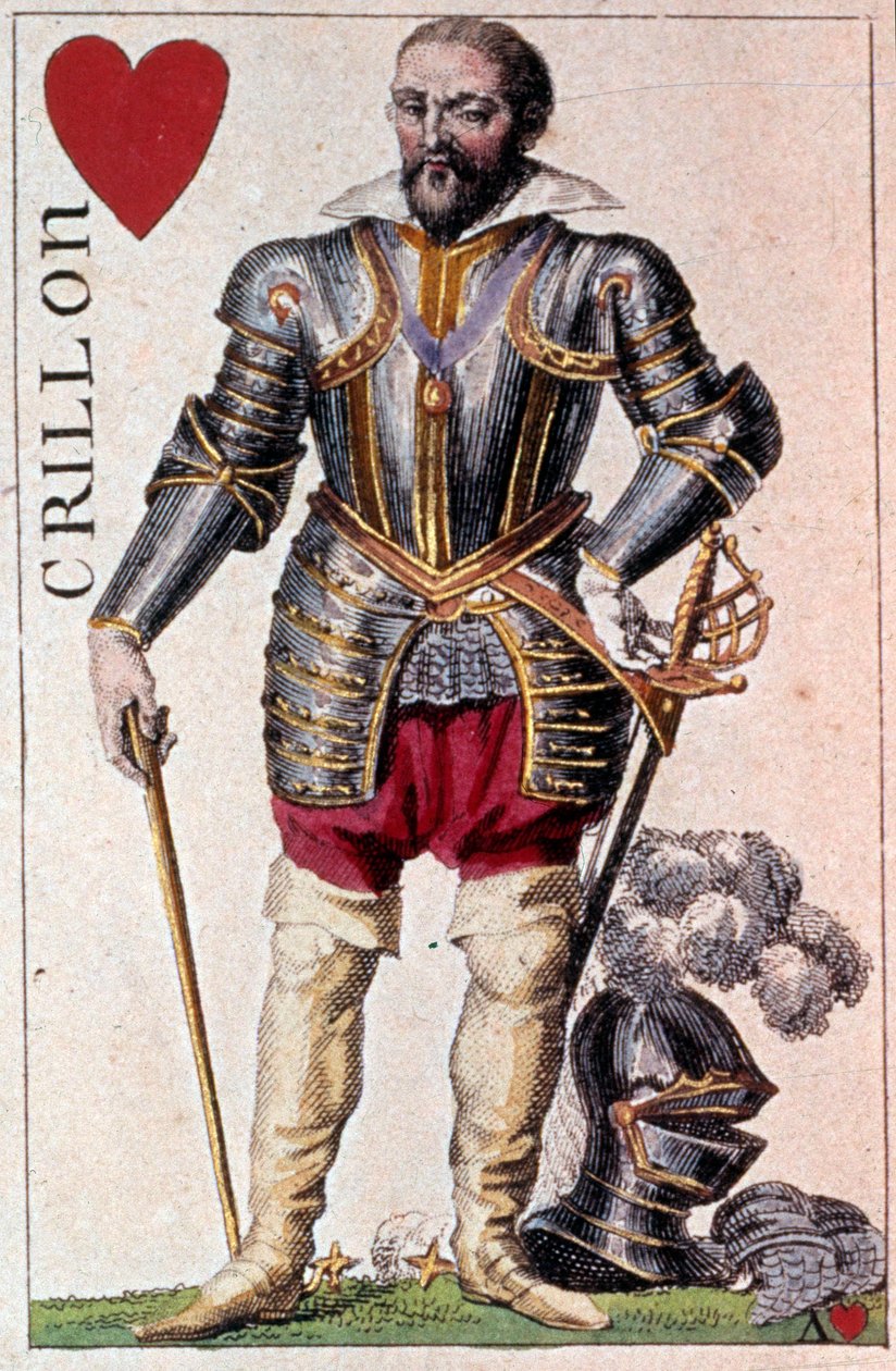 Voorstelling van Louis de Balbes de Berton, ridder (detail) door Armand Gustave Houbigant
