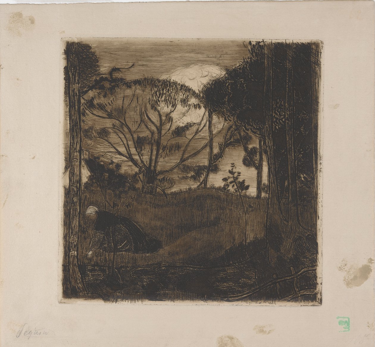 De Avond of De Arenlezeres 1893 door Armand Séguin