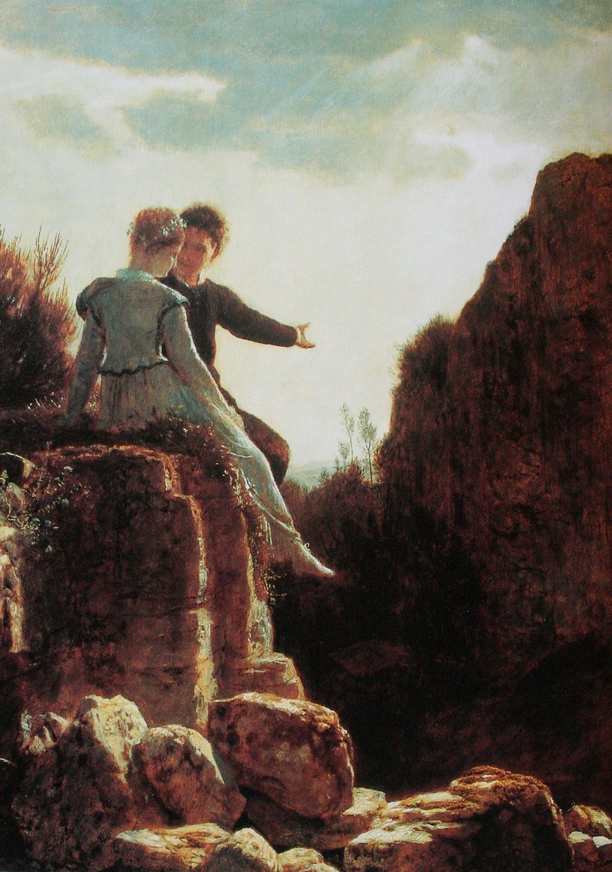 Huwelijksreis door Arnold Böcklin