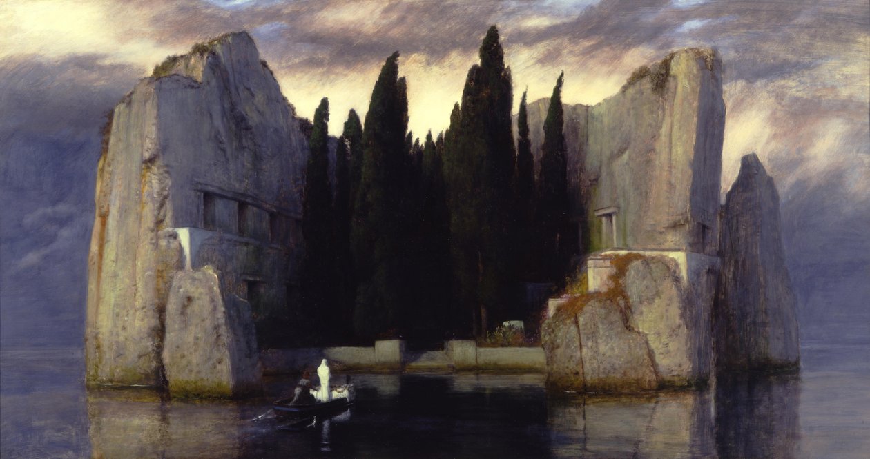 Het Eiland van de Doden door Arnold Böcklin