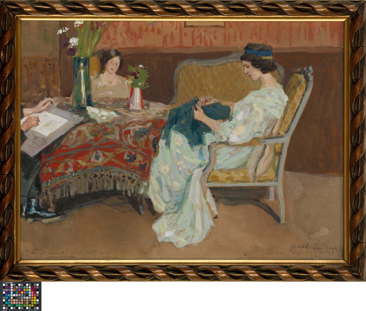 Dutch: Familietafereel door Arnold Lakhovsky