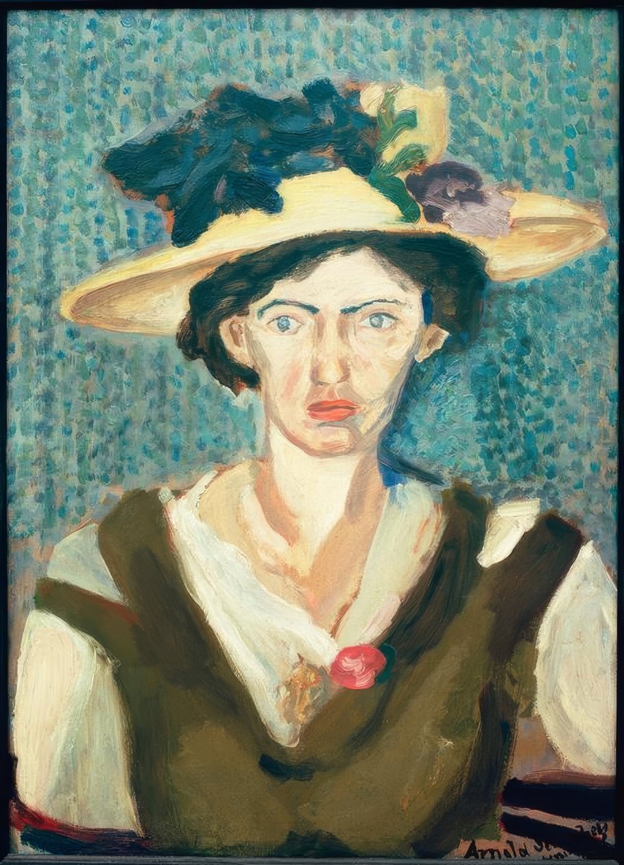 Marie Pappenheim door Arnold Schönberg