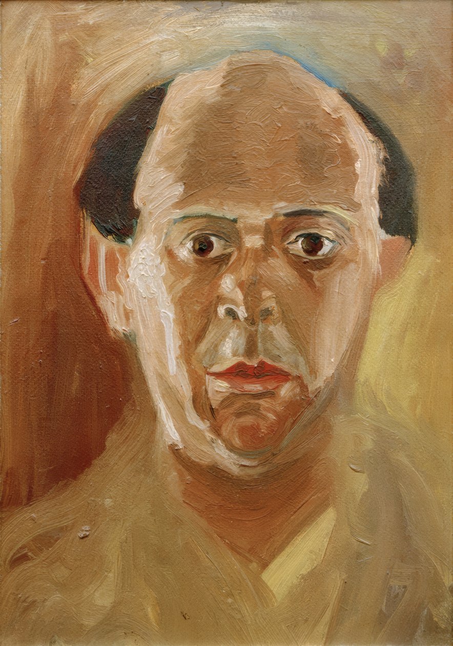 Zelfportret door Arnold Schönberg