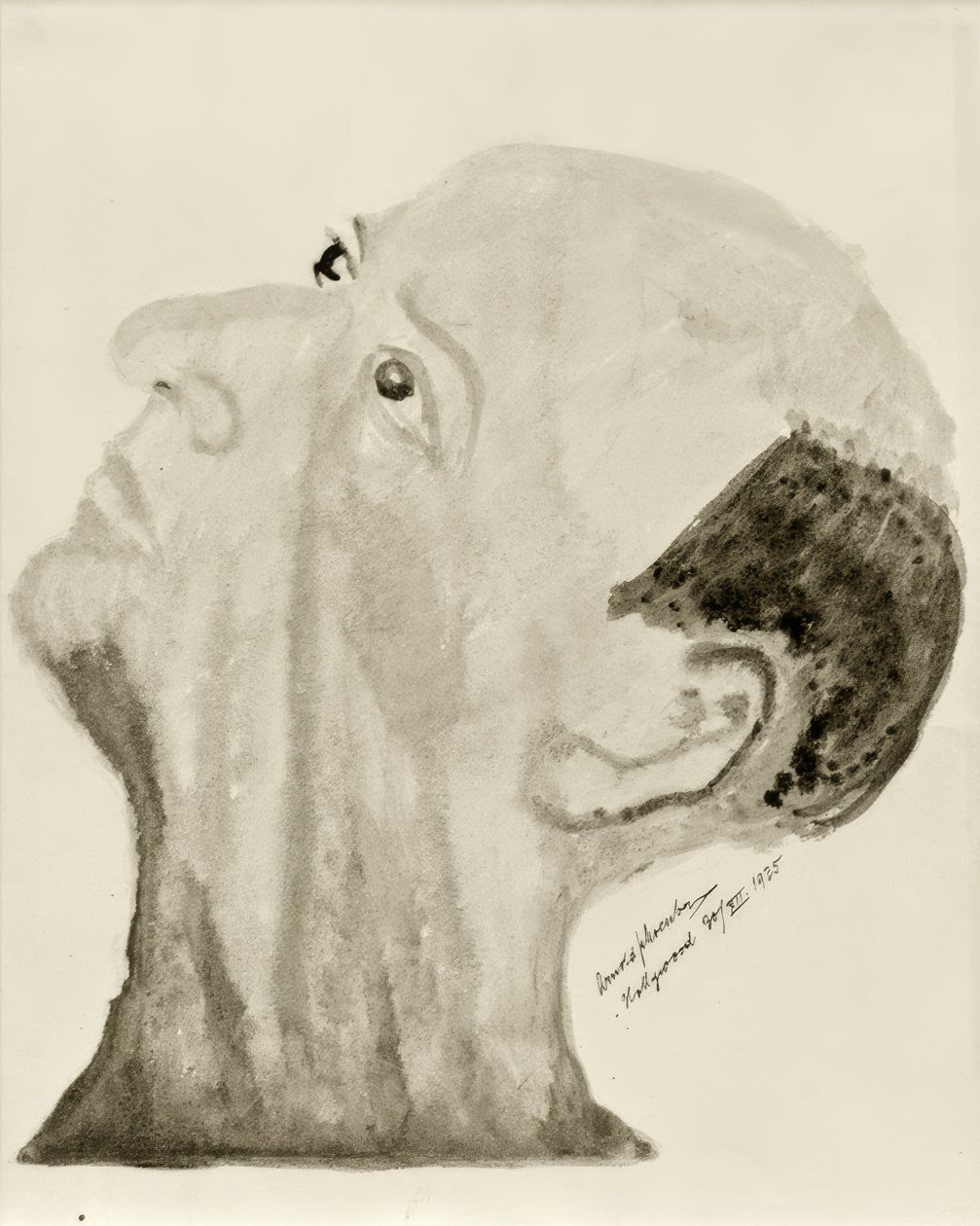 Zelfportret door Arnold Schönberg