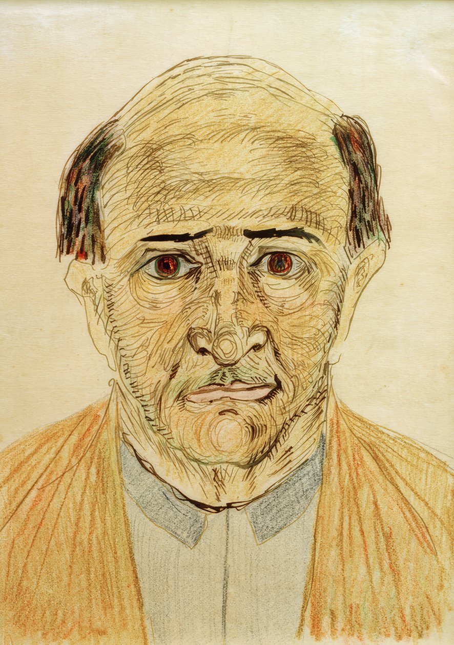 Zelfportret door Arnold Schönberg