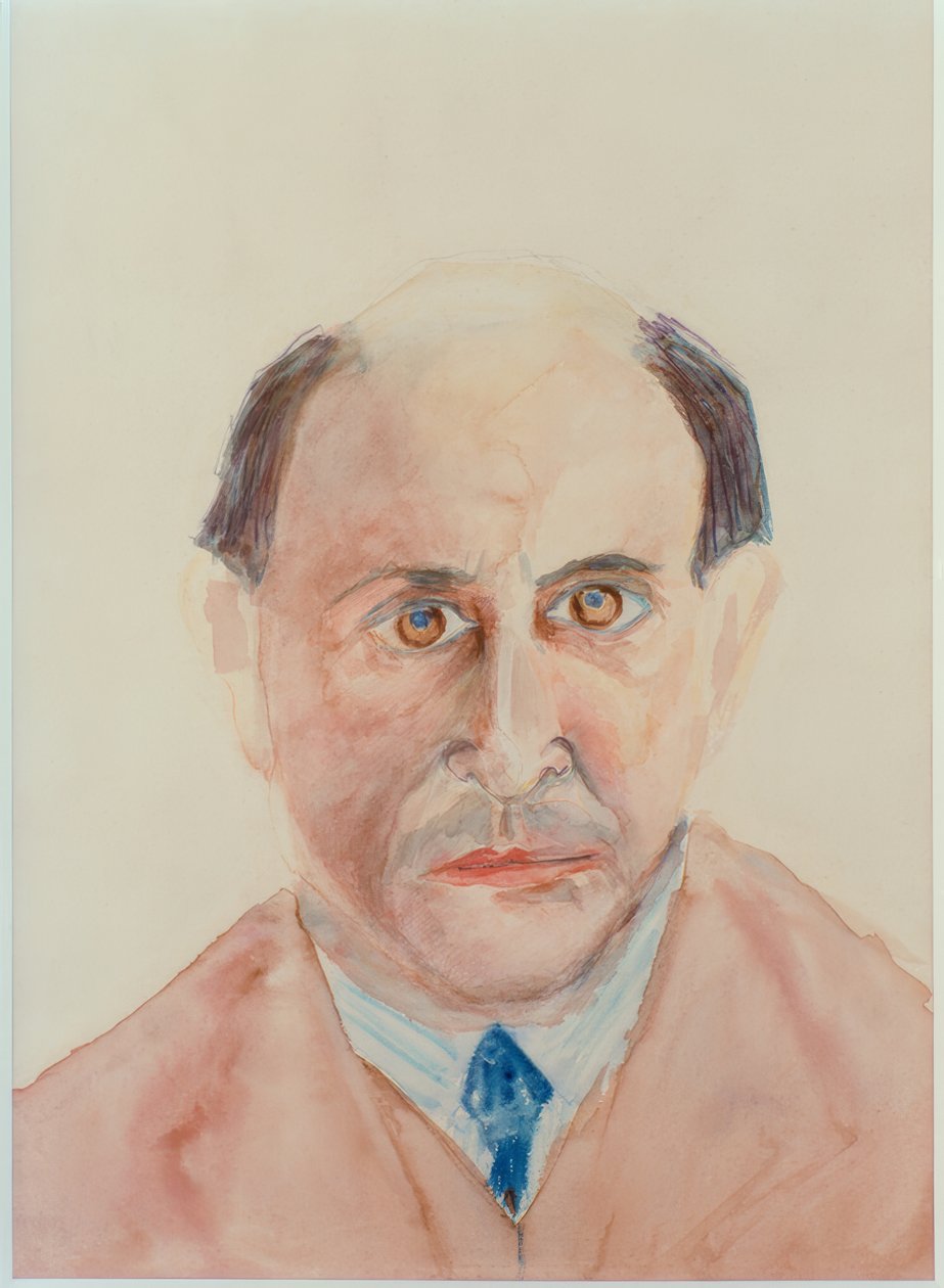 Zelfportret door Arnold Schönberg