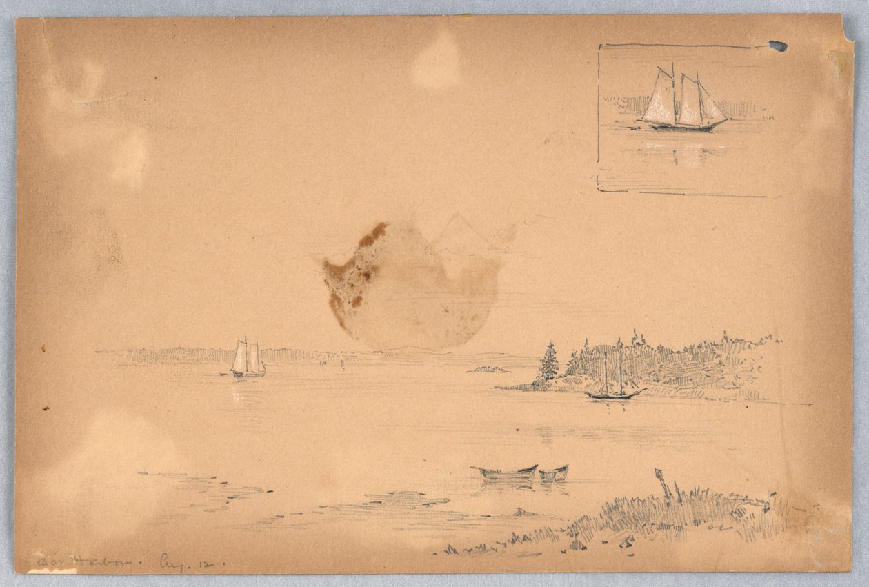 Bar Harbor, Maine door Arnold William Brunner