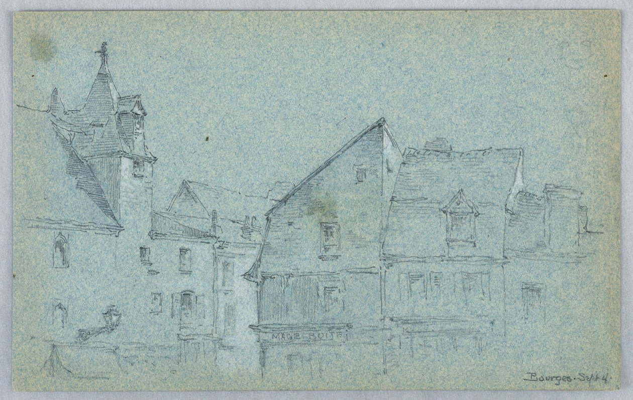 Bourges door Arnold William Brunner