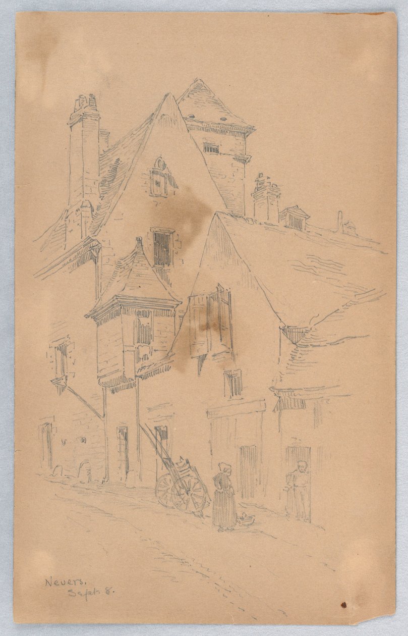 Nevers door Arnold William Brunner