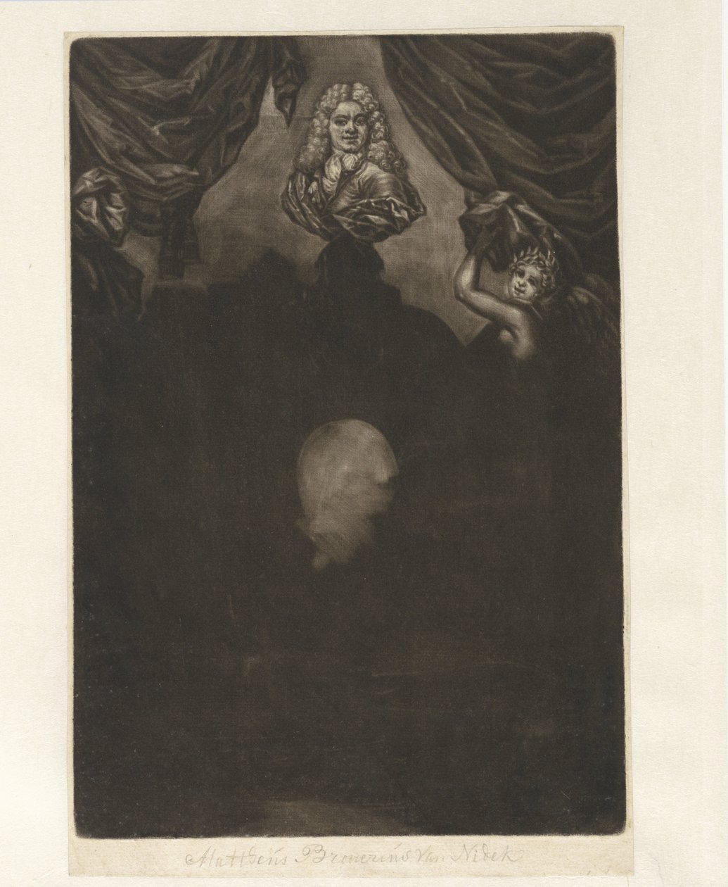 Portret van Mattheus Brouërius van Nidek door Arnoud van Halen