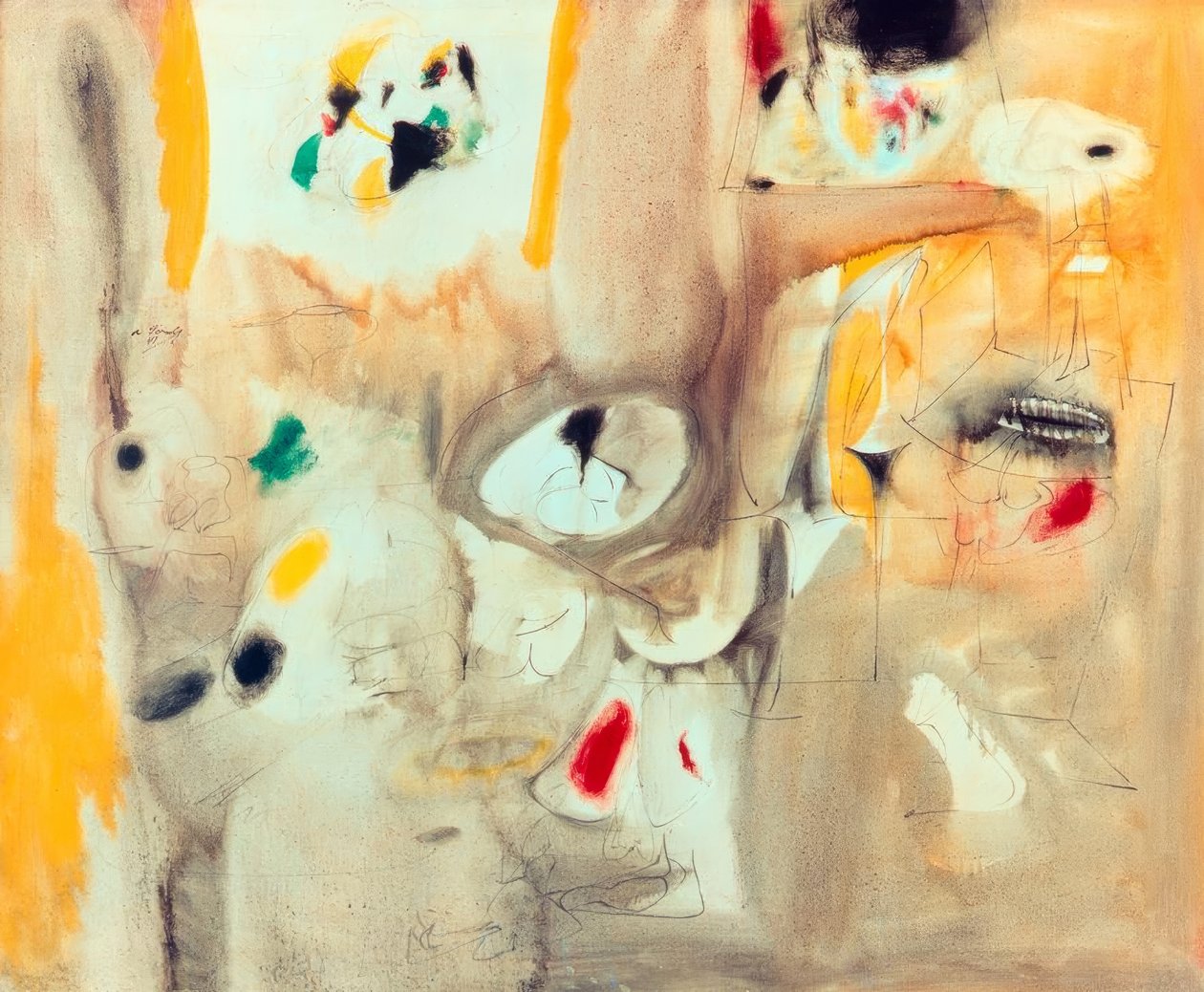 De kalender maken door Arshile Gorky