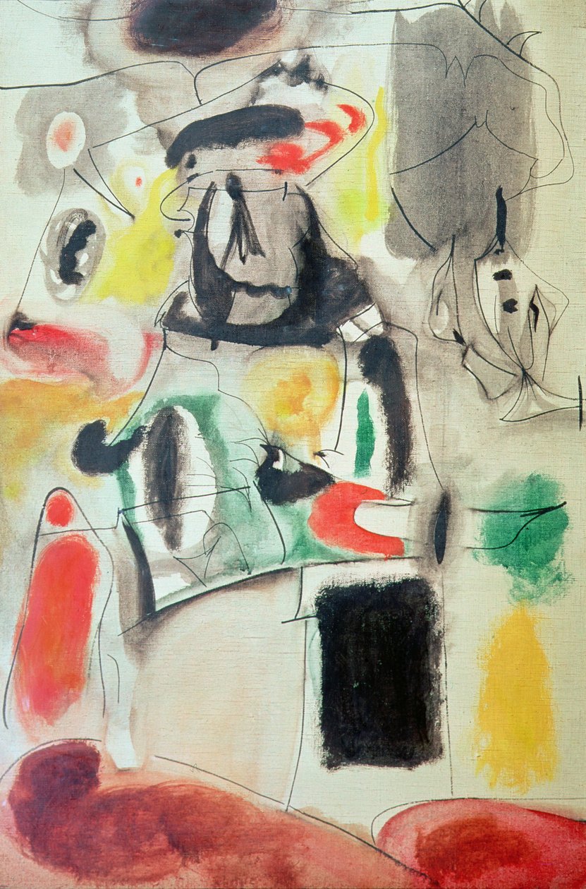 Zonder titel door Arshile Gorky