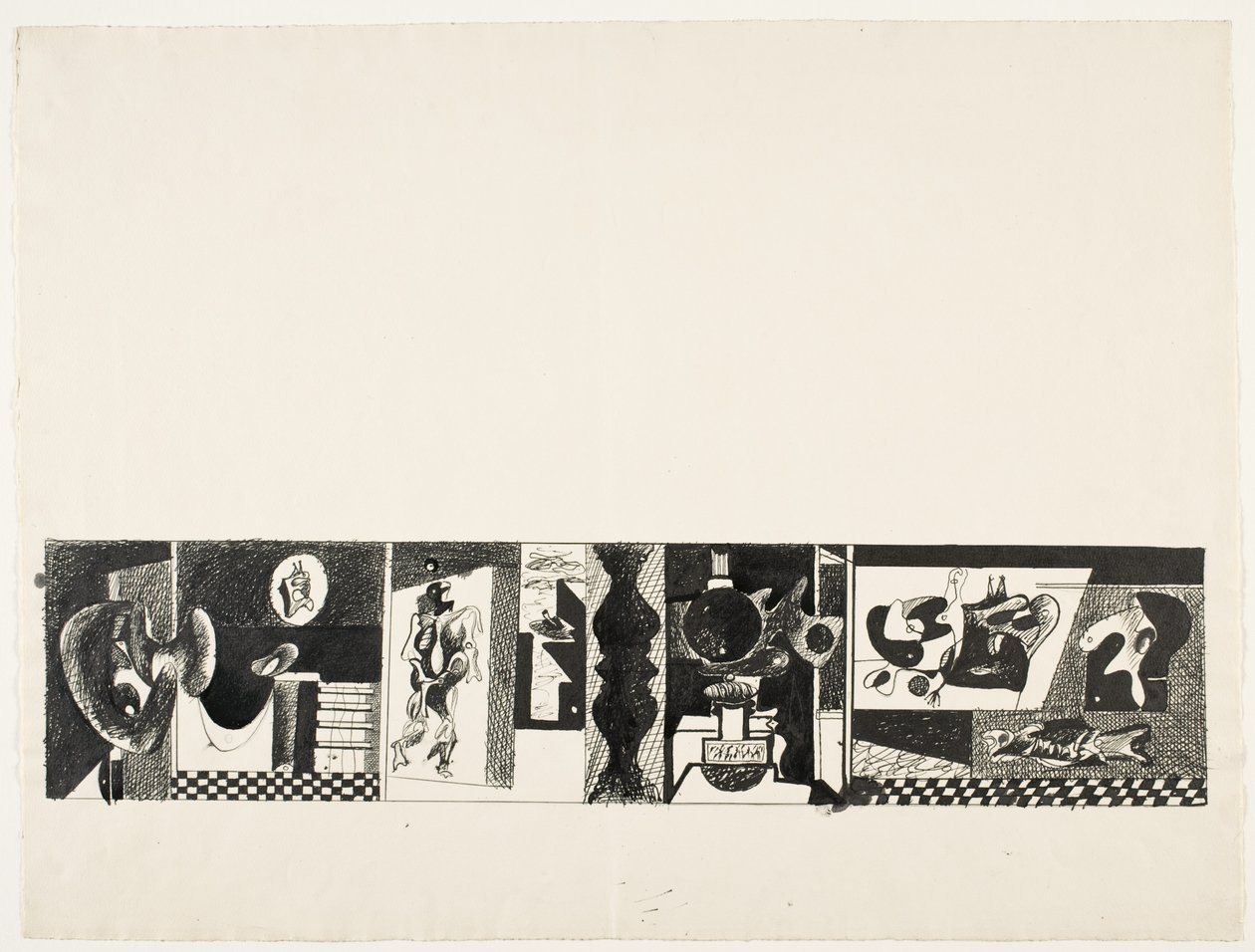 Zonder titel, ca.1931/32 door Arshile Gorky