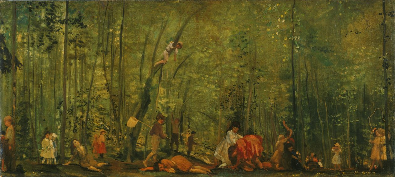 Lente van Vreugde door Arthur Bowen Davies