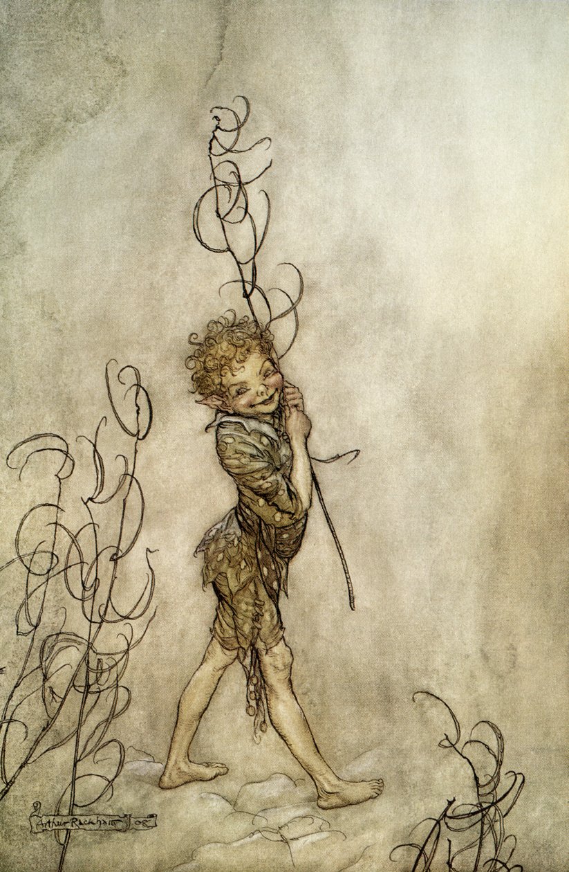 Een Midzomernachtsdroom door Arthur Rackham
