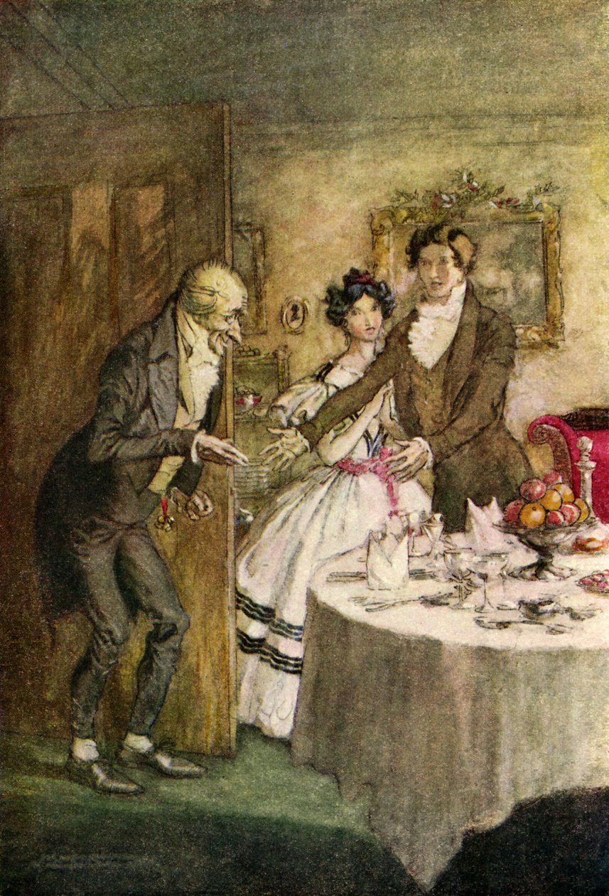 Een kerstlied van Charles Dickens door Arthur Rackham