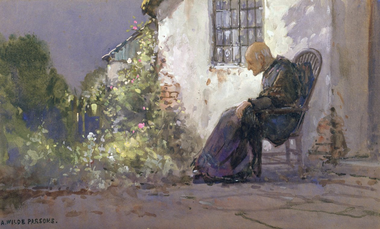 95 graden in de schaduw, 1912 door Arthur Wilde Parsons