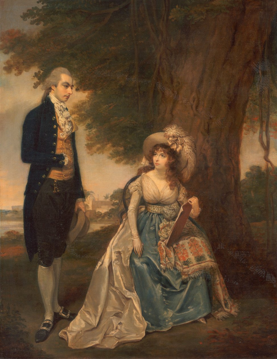 De heer en mevrouw Fraser door Arthur Devis