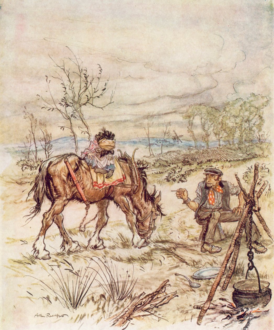  door Arthur (after) Rackham