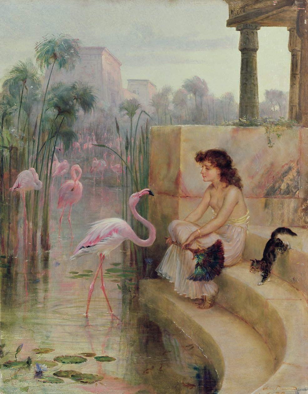 Een Meisje met Flamingo