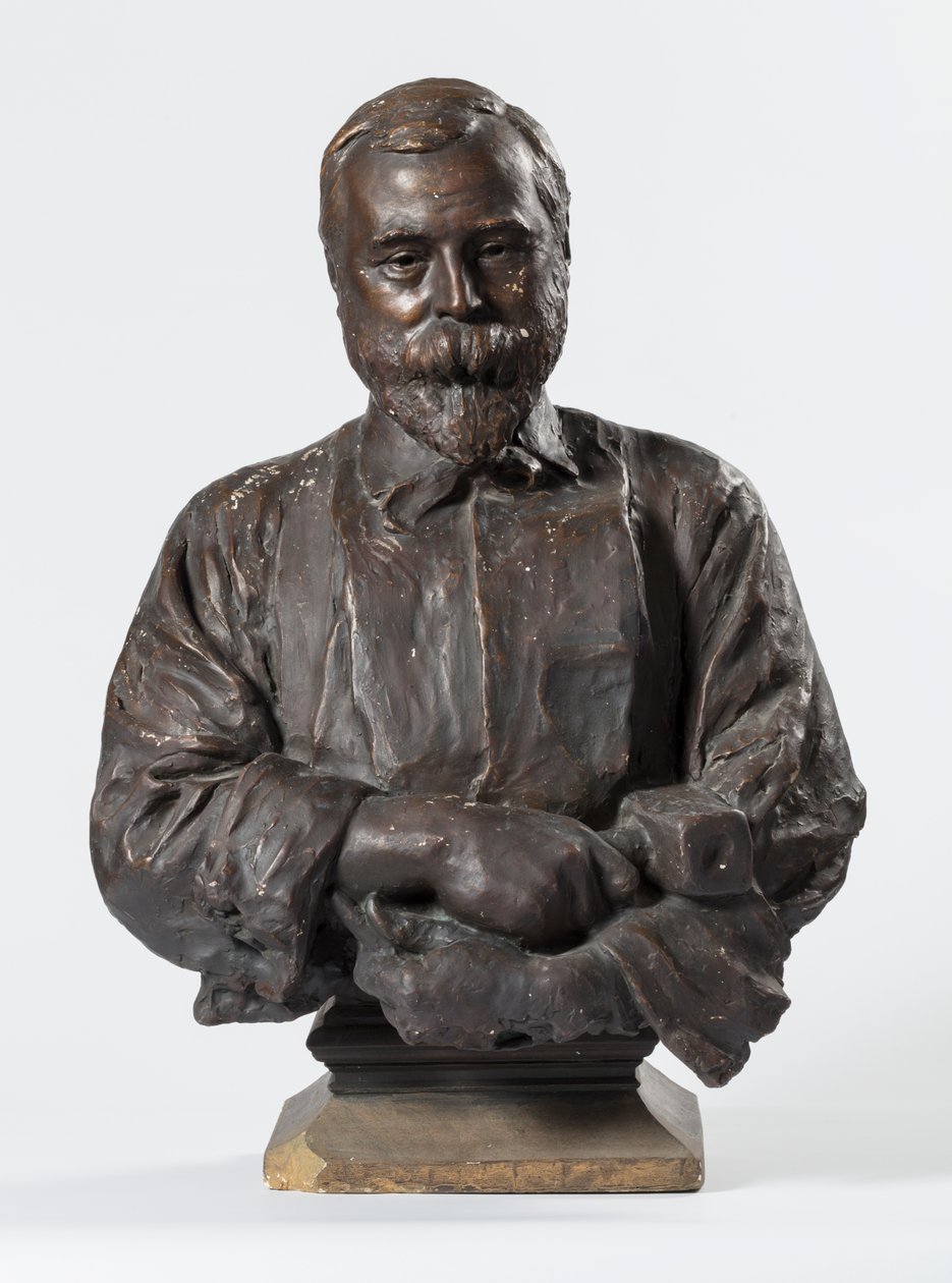Beeldhouwwerk van Thomas Stirling Lee, c.1898 (brons) door Arthur George Walker