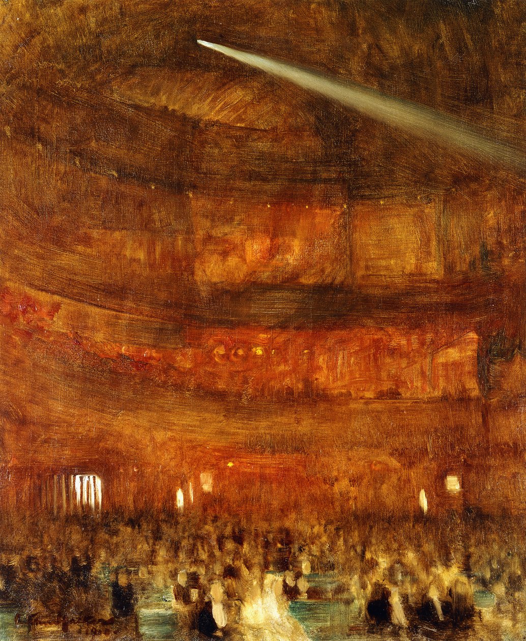 Het interieur van het Alhambra Theater, Londen door Arthur Hacker