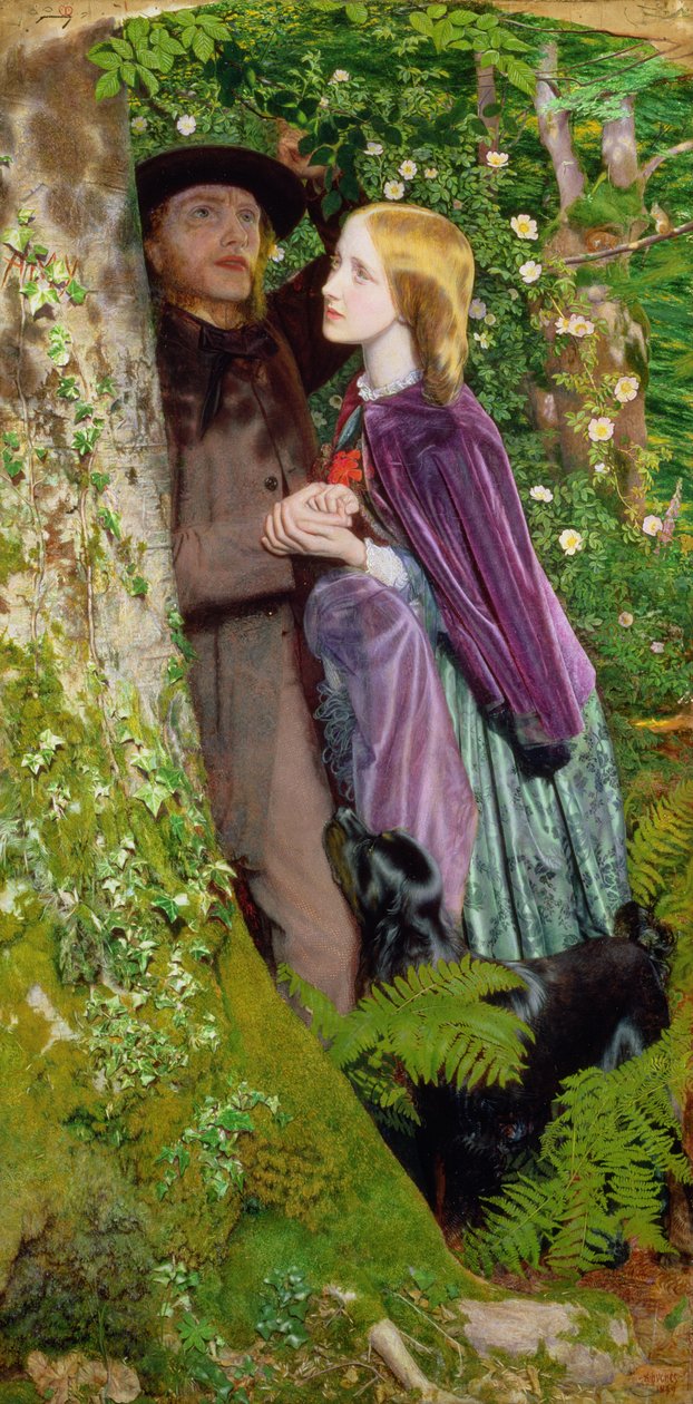 De lange verloving door Arthur Hughes