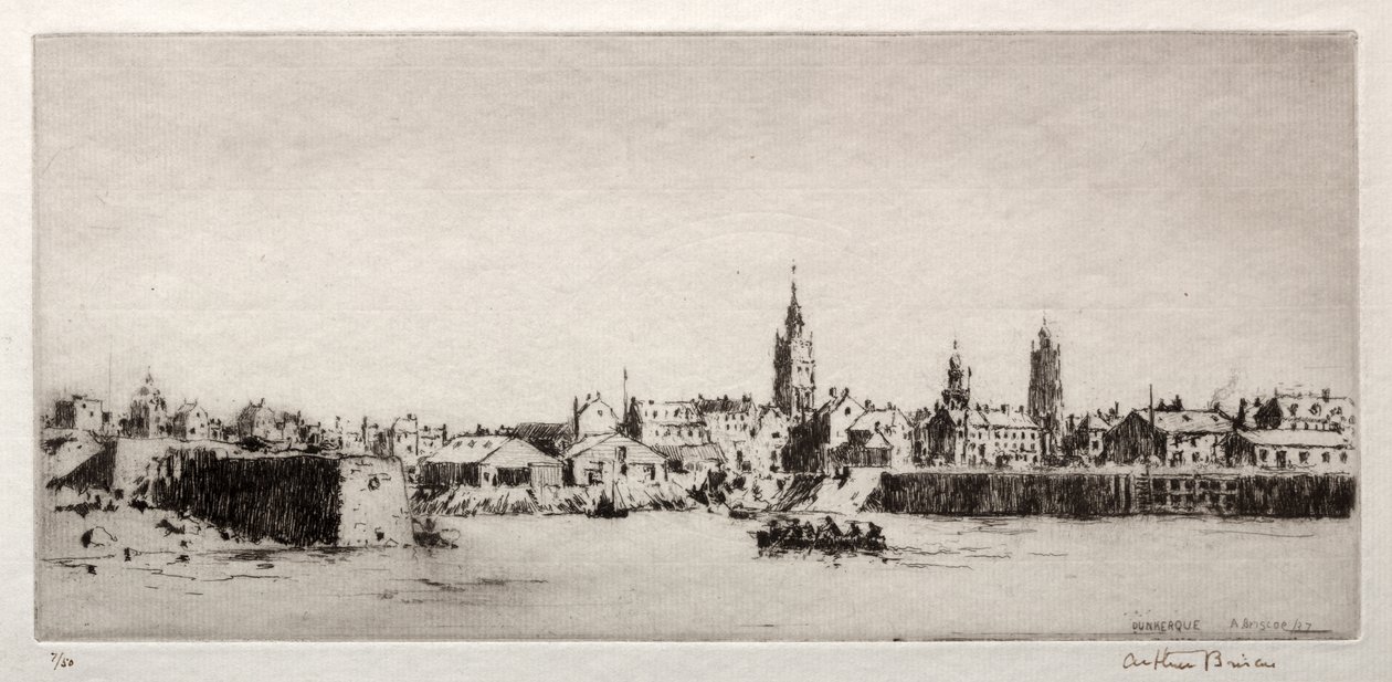 Dunkerque door Arthur John Trevor Briscoe