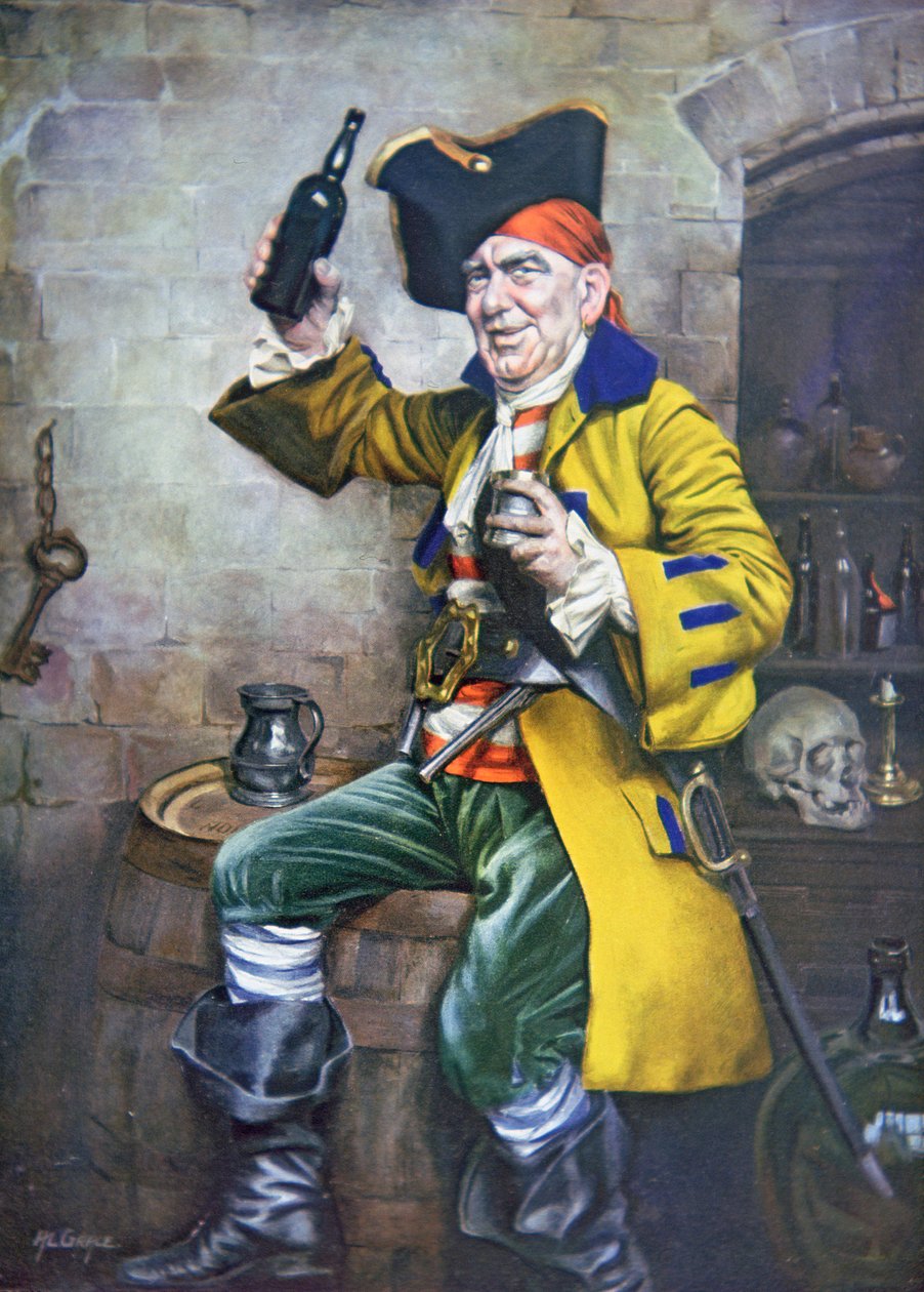 Een piratentype door Arthur Longlands Grace