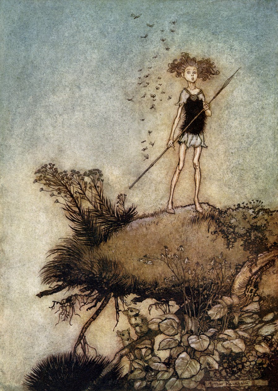 Een Midzomernachtsdroom door Arthur Rackham