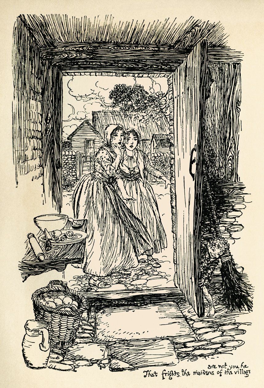 Een Midzomernachtsdroom door Arthur Rackham